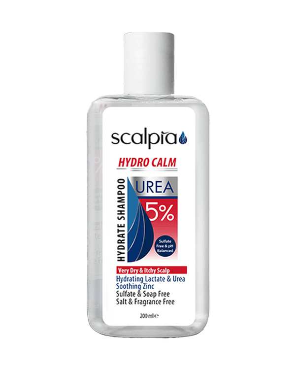 شامپو مرطوب کننده موهای بسیار خشک اسکالپیا Scalpia حاوی 5% اوره 200ml