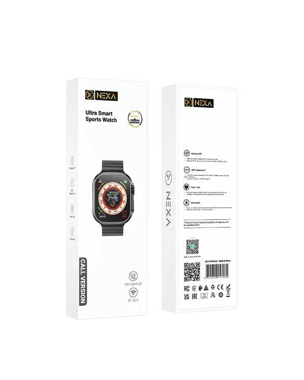 ساعت هوشمند مشکی نکسا NEXA مدل W2 ULTRA - تصویر 9