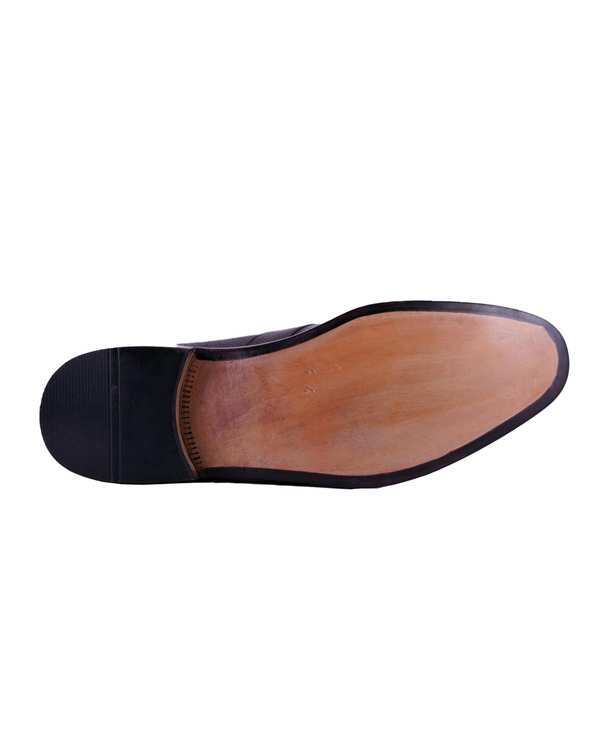 کفش چرم مردانه قهوه ای گابیانی Gabiani کد نرسی ۱۰۱ - تصویر 5