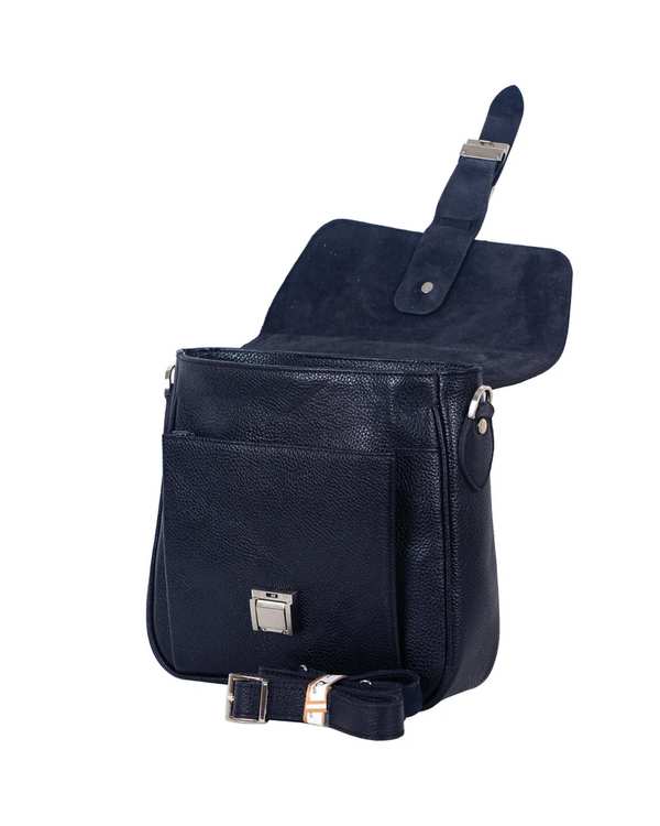 کیف چرم رودوشی مشکی چرم بارز Charm Barez مدل DG32.1 - تصویر 2