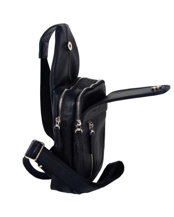 کیف چرم رودوشی مشکی چرم بارز Charm Barez مدل DG69.1 - تصویر 3