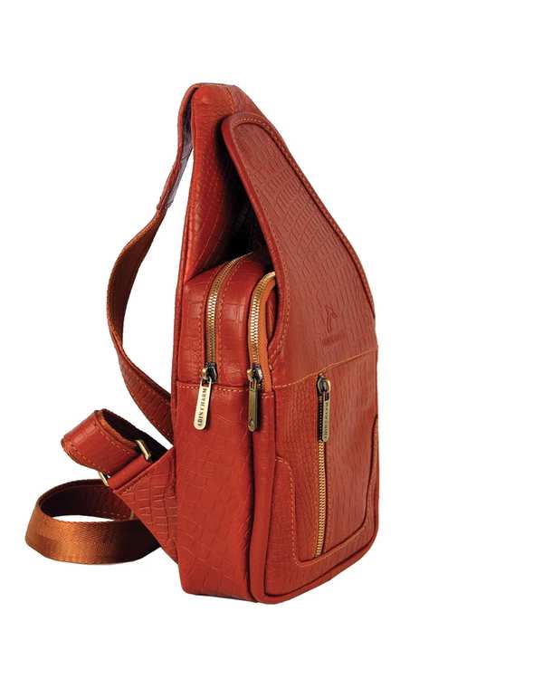 کیف چرم رودوشی عسلی چرم بارز Charm Barez مدل DG69.Prima - تصویر 5