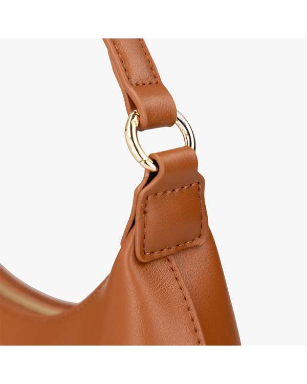 کیف دوشی زنانه قهوه ای بربونیکس Berttonix کد R-1105H - تصویر 4