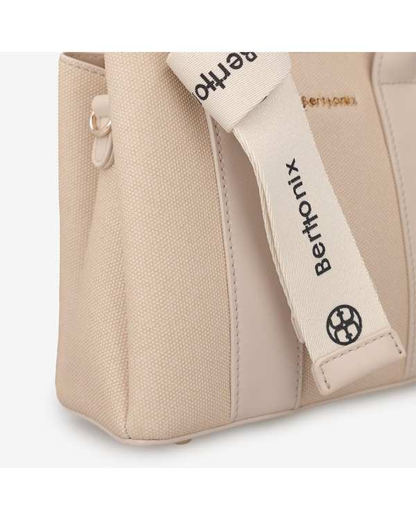 کیف دوشی زنانه بژ برتونیکس Berttonix کد R-8350-3 - تصویر 6