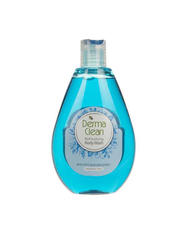 شامپو بدن مردانه درماکلین Derma Clean حاوی عصاره شکوفه سیب حجم 300ml