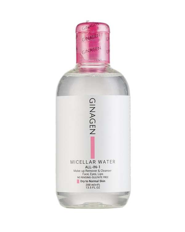 میسلار واتر ژیناژن Ginagen مدل Deep Clean مخصوص پوست خشک 200ml