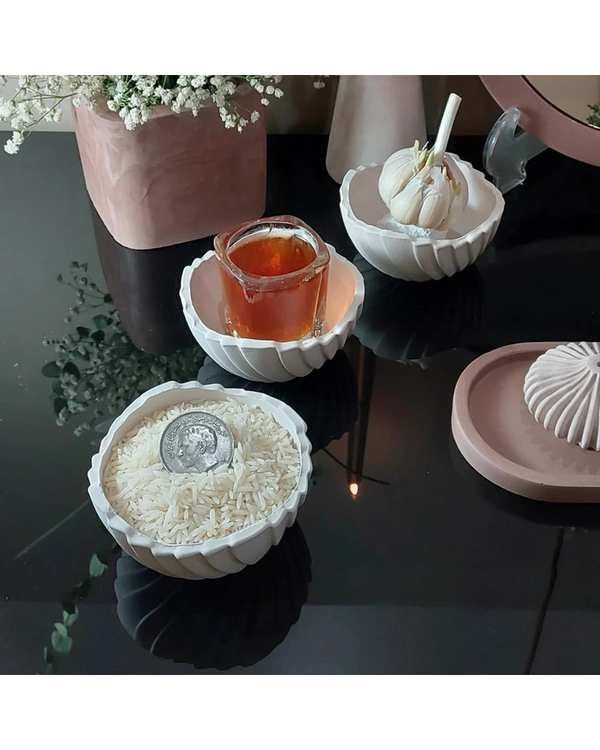 ست هفت سین 12 تکه نسکافه ای روشن و قهوه ای ال سی سنگ Elsisang - تصویر 2