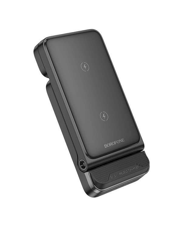 شارژر وایرلس مشکی بروفون BOROFONE مدل BQ33 - تصویر 2