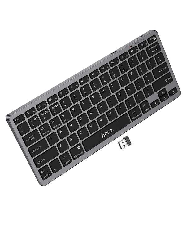 کیبورد بی سیم مشکی هوکو HOCO مدل GM32