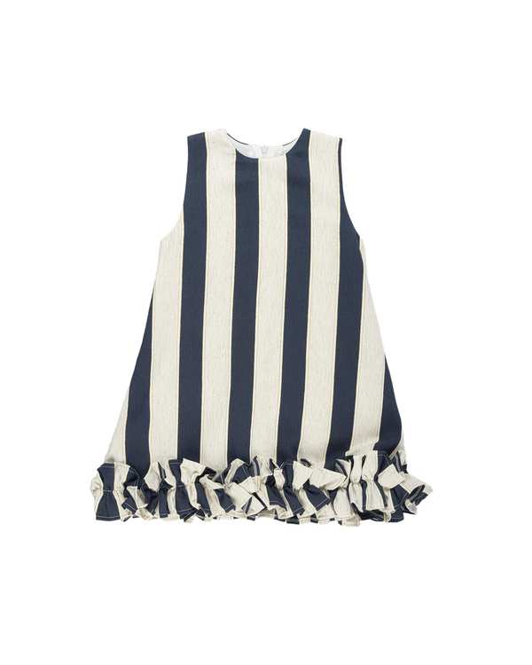 پیراهن دخترانه سفید مشکی فیورلا Fiorella مدل 45014