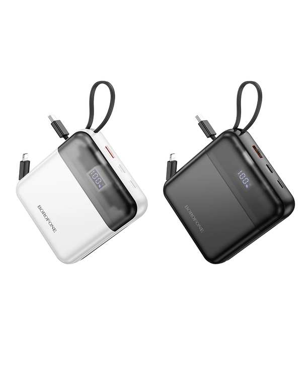 پاور بانک سفید بروفون BOROFONE مدل BJ64A 22.5W ظرفیت 20000 میلی آمپر ساعت - تصویر 4