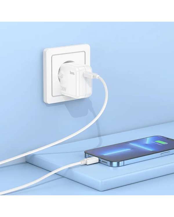 شارژر 30 وات سفید هوکو HOCO مدل C112A USB - تصویر 9