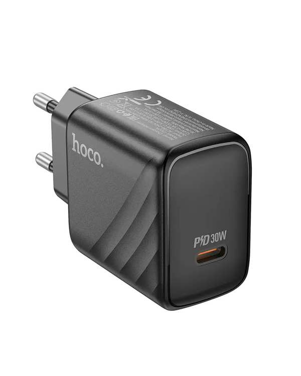 شارژر 30 وات مشکی هوکو HOCO مدل CS22A USB - تصویر 2
