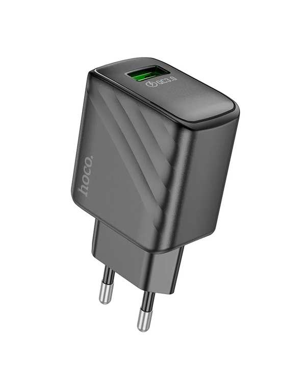 شارژر 18 وات مشکی هوکو HOCO مدل CS21A USB - تصویر 3