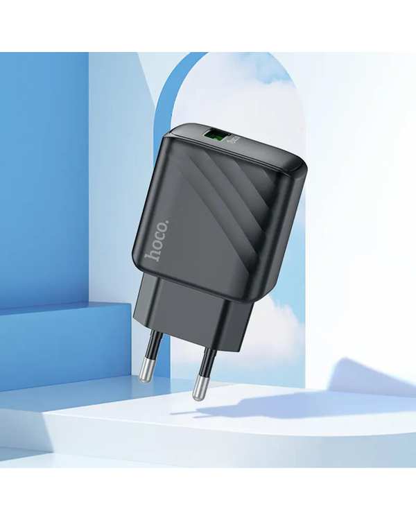 شارژر 18 وات مشکی هوکو HOCO مدل CS21A USB - تصویر 7