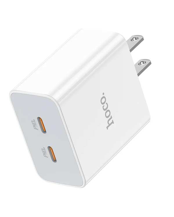 شارژر 35 وات سفید هوکو HOCO مدل C108 USB - تصویر 2