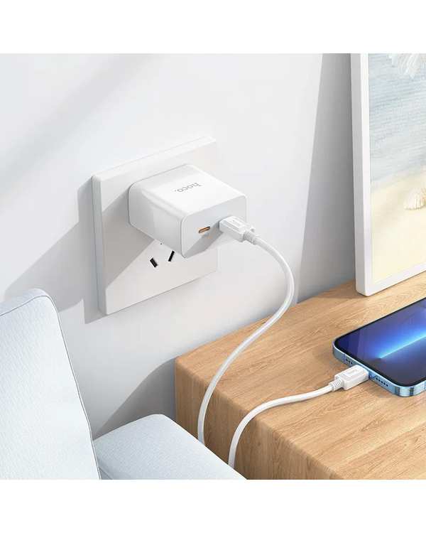 شارژر 35 وات سفید هوکو HOCO مدل C108 USB - تصویر 7