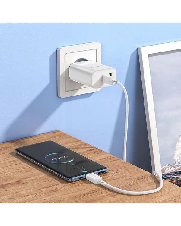 شارژر 65 وات سفید بروفون BOROFONE مدل BN10 USB - تصویر 6