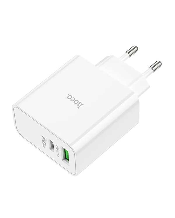 شارژر 65 وات سفید هوکو HOCO مدل C113A USB - تصویر 2