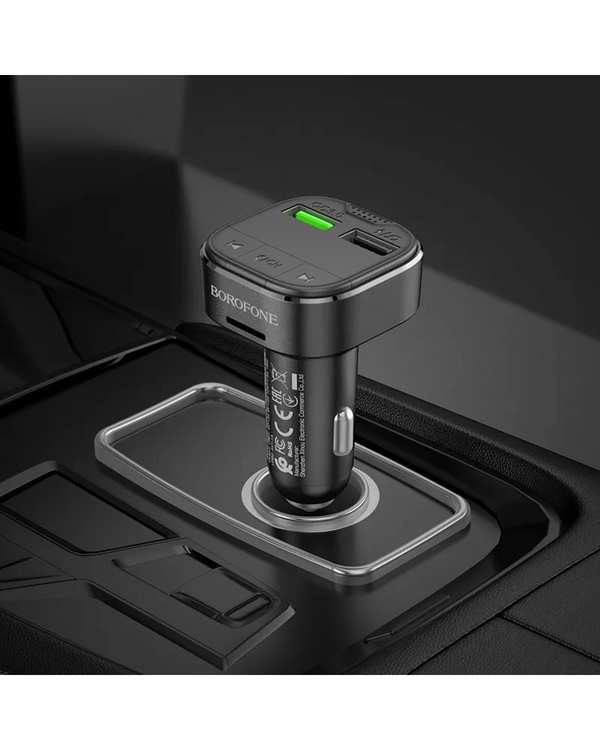شارژر فندکی 18 وات مشکی بروفون BOROFONE مدل BC43 USB - تصویر 8