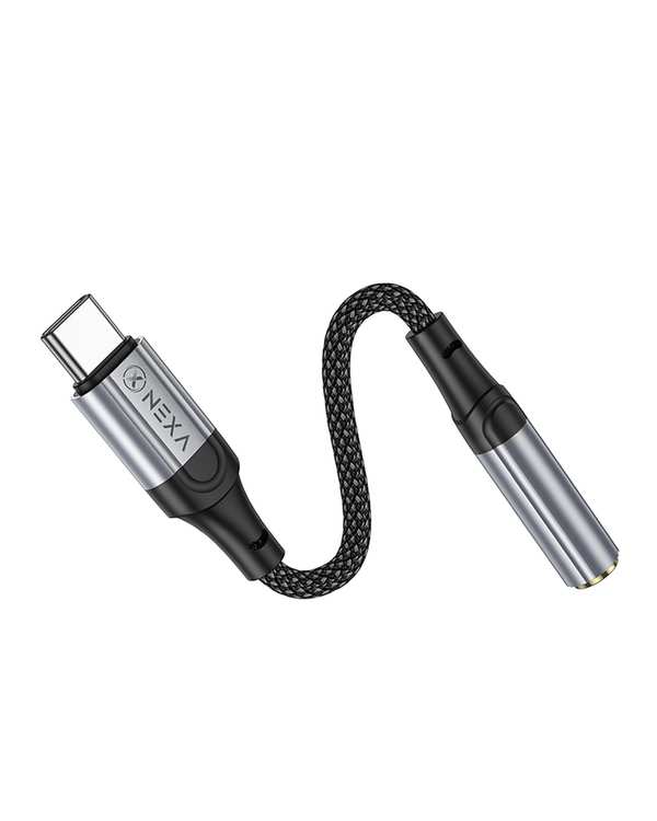کابل تبدیل تایپ سی به جک 3.5 میلیمتری مشکی نکسا NEXA مدل LX20 - تصویر 6
