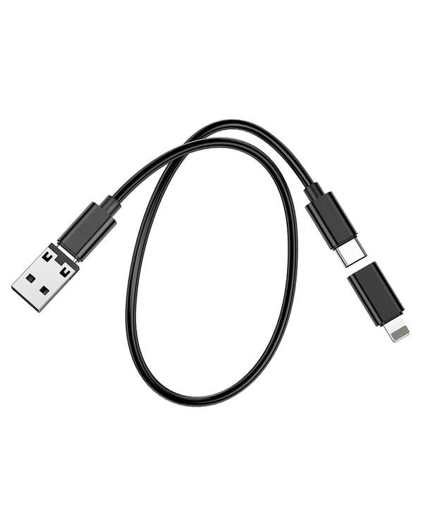 کابل شارژ چند کاره مشکی هوکو HOCO مدل U114 - تصویر 7