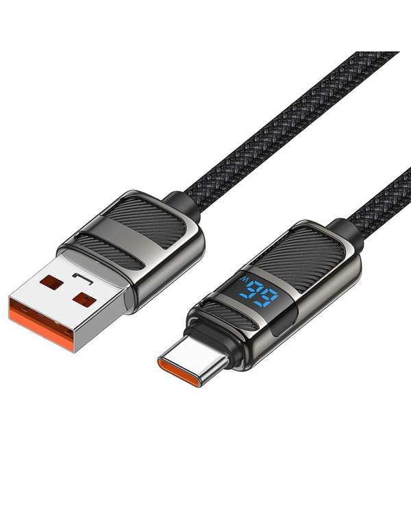 کابل شارژ 5 آمپر تایپ سی مشکی هوکو HOCO مدل U137