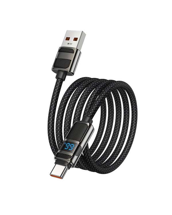 کابل شارژ 5 آمپر تایپ سی مشکی هوکو HOCO مدل U137 - تصویر 3
