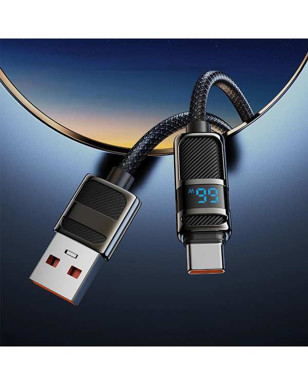 کابل شارژ 5 آمپر تایپ سی مشکی هوکو HOCO مدل U137 - تصویر 4