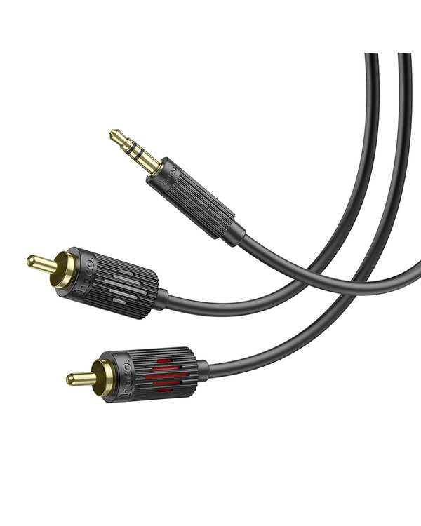 کابل صوتی 1 به 2 مشکی هوکو HOCO مدل UPA28 - تصویر 4