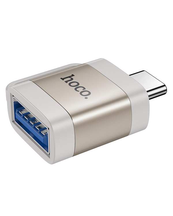 مبدل OTG با سری تایپ سی خاکستری هوکو HOCO مدل UA31C - تصویر 2