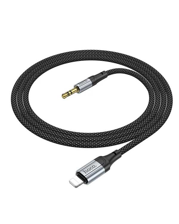 کابل AUX مشکی هوکو HOCO مدل UPA26 با سری لایتنینگ - تصویر 6