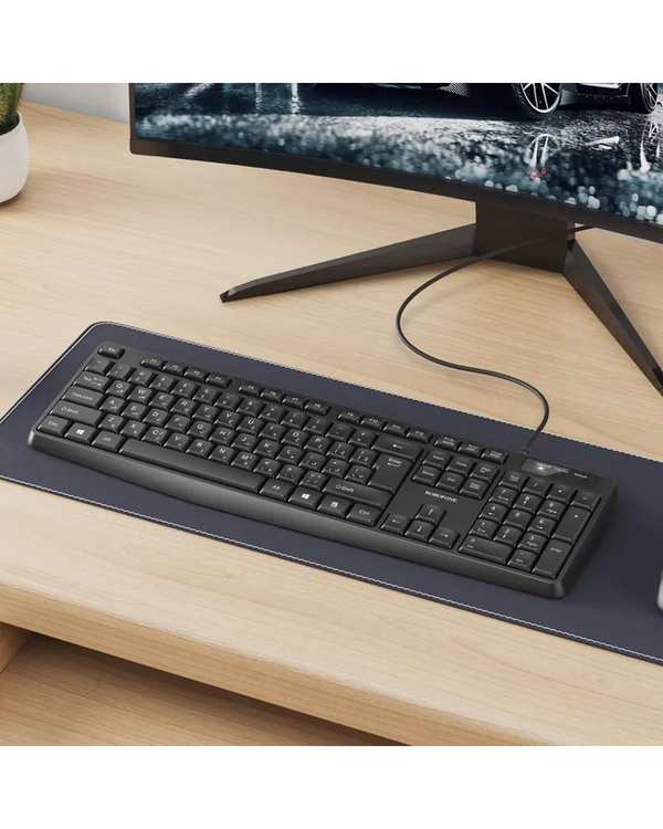 کیبورد مشکی بروفون BOROFONE مدل DBG01 - تصویر 3