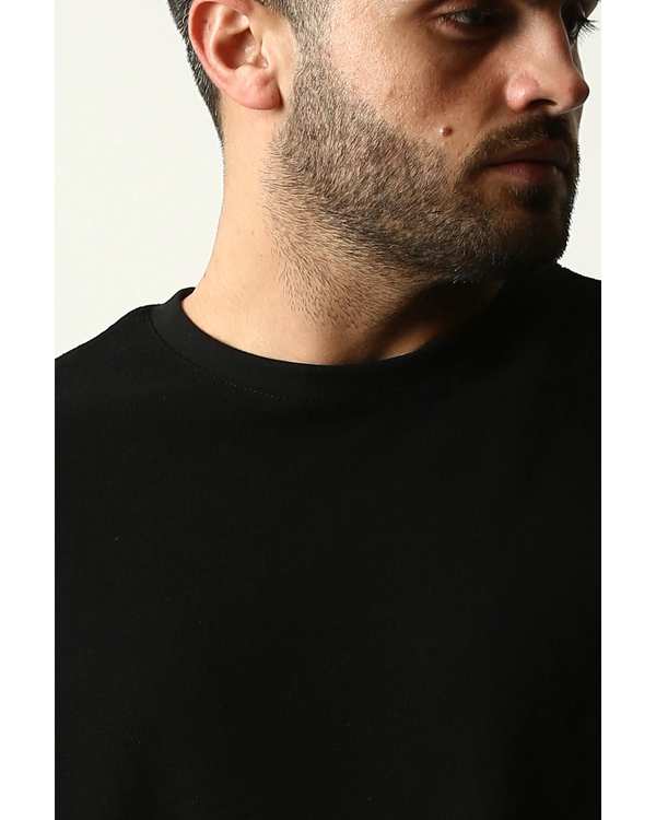 تی شرت مردانه مشکی آر ان اس RNS کد 12022322 - تصویر 4