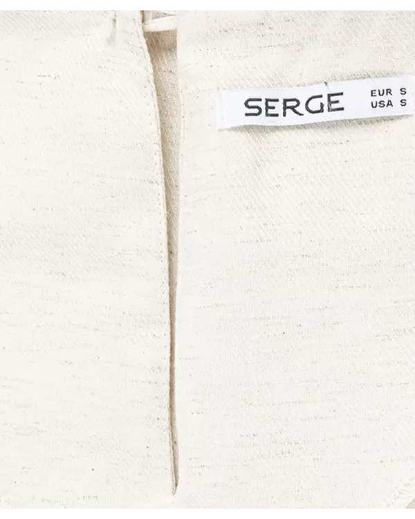 تاپ زنانه کرم سرژه Serge کد 202634 - تصویر 7