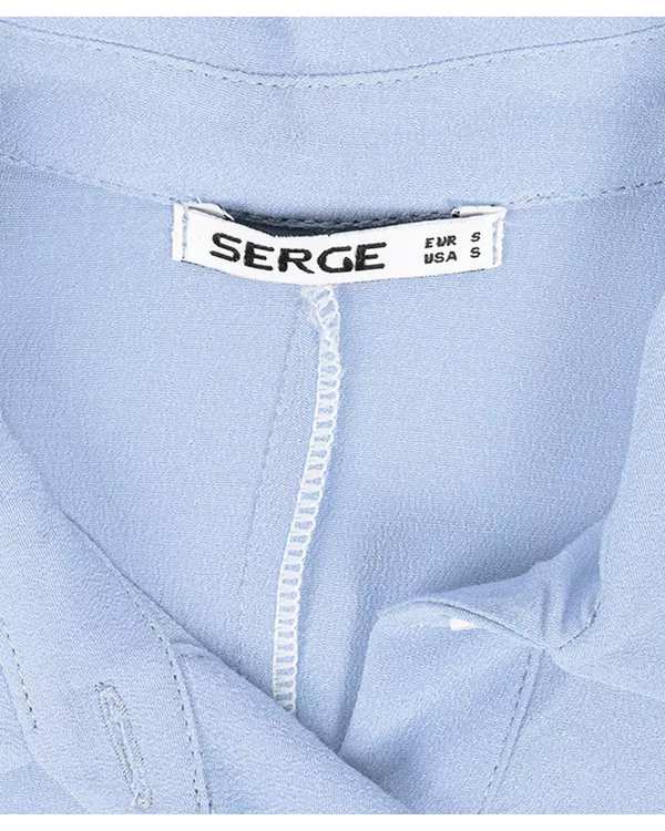 بلوز زنانه آبی سرژه Serge کد 204624 - تصویر 7
