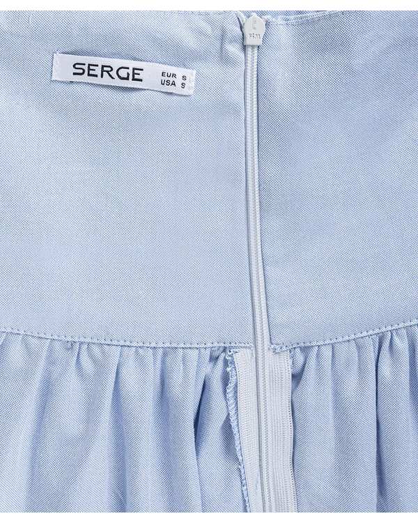 دامن زنانه آبی روشن سرژه Serge کد 210234 - تصویر 8