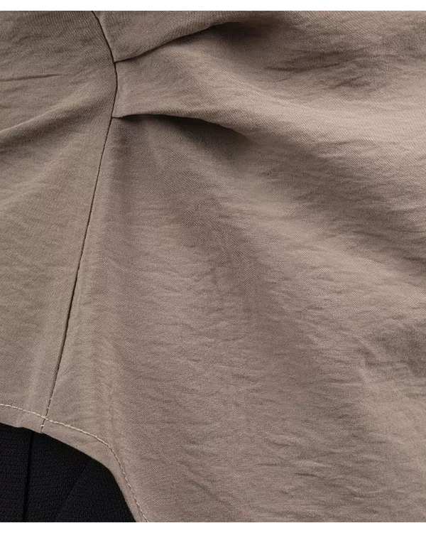 بلوز زنانه قهوه ای سرژه Serge کد 204649 - تصویر 3