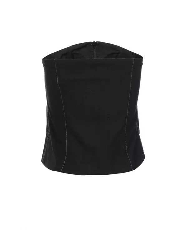 تاپ زنانه مشکی سوپردرای Superdry کد W15S50101T - تصویر 2