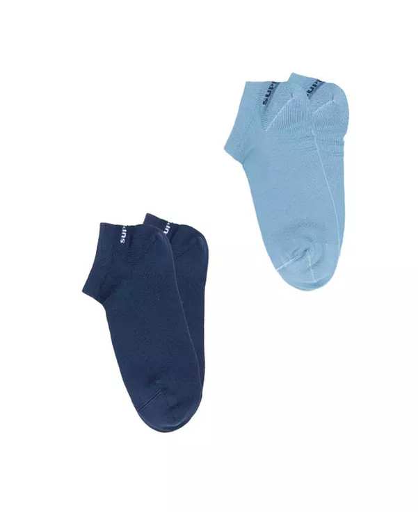 جوراب مردانه مچی سرمه ای آبی سوپردرای Superdry کد M29S51301X بسته دو عددی