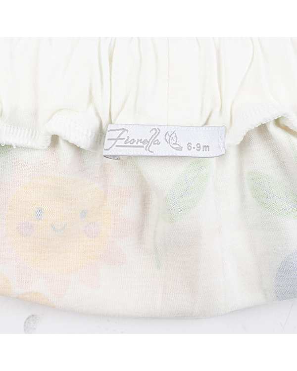 ست تاپ و شلوارک دخترانه نوزادی فیورلا Fiorella مدل happy sun کد 25021 - تصویر 5