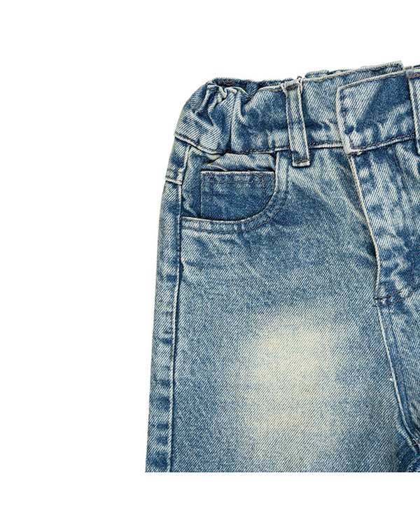 شلوار و شلوارک پسرانه شلوارک جین پسرانه آبی فیورلا Fiorella کد 35066 - تصویر 3