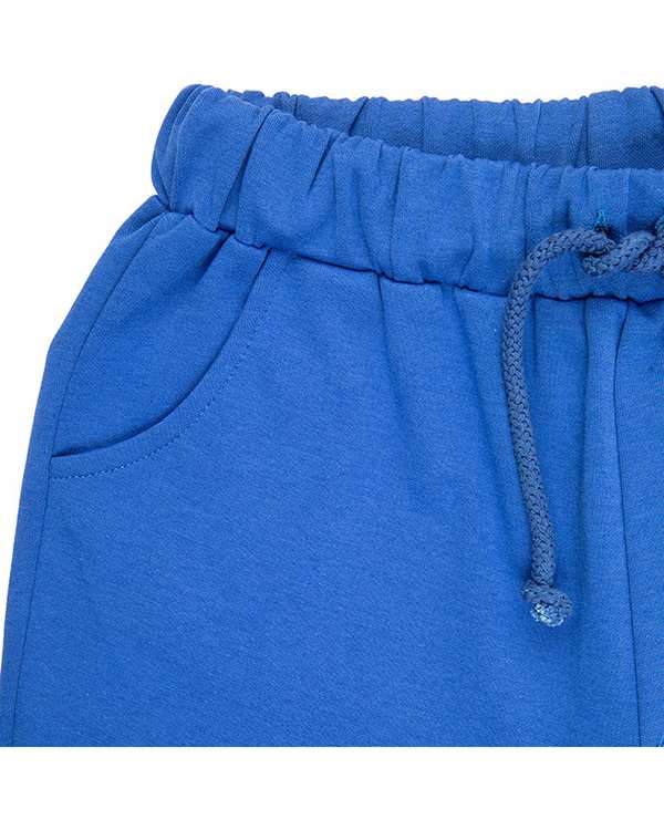 شلوار و شلوارک پسرانه شلوارک پسرانه نخی آبی کاربنی فیورلا Fiorella کد 45069 - تصویر 3