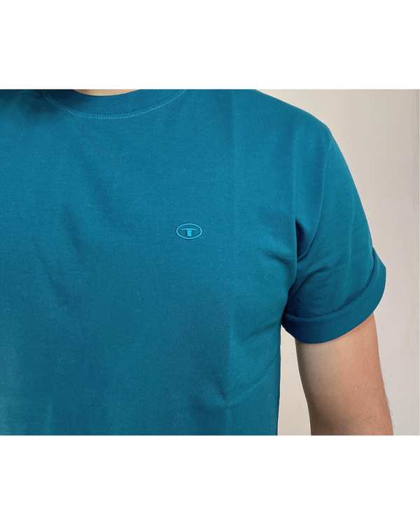 تی شرت مردانه بیسیک سبز کله غازی دیورسو Diverso کد 4650 - تصویر 8