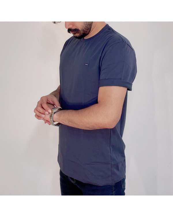 تی شرت مردانه بیسیک نوک مدادی دیورسو Diverso کد 4653 - تصویر 4