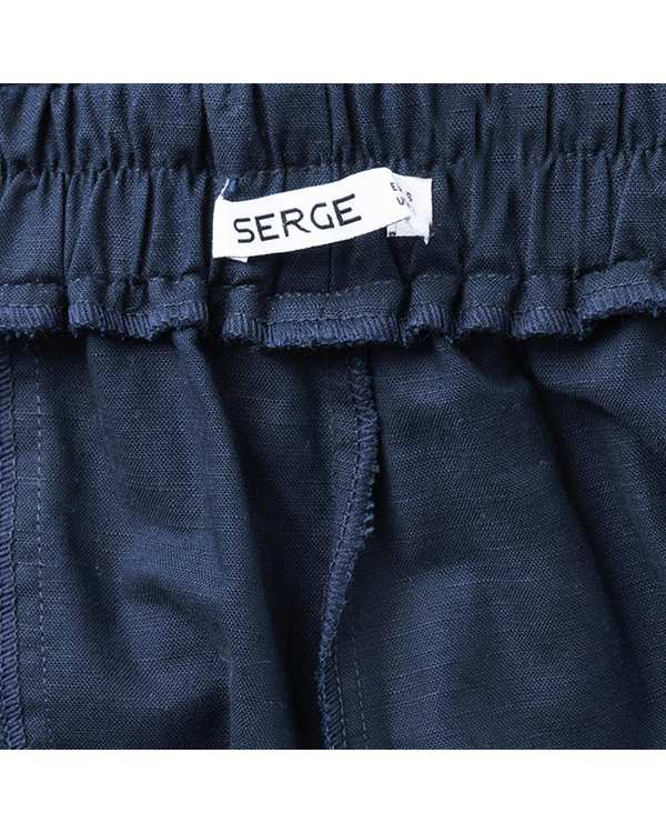 شلوار زنانه سرمه ای سرژه Serge کد 208429 - تصویر 7