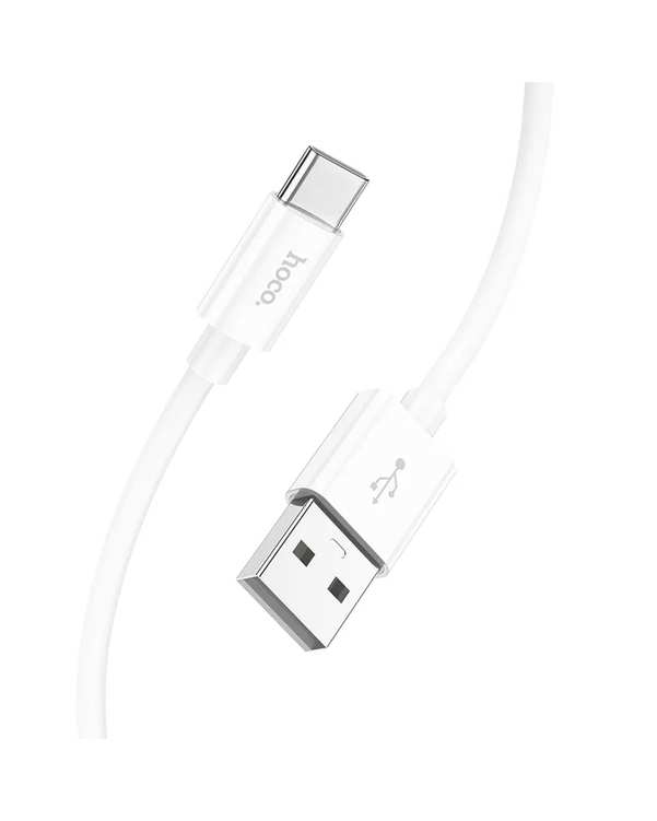 کابل شارژ سفید هوکو HOCO مدل X87 TYPE-C-1M