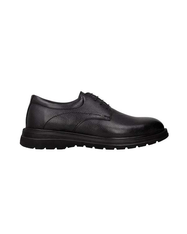 کفش چرم مردانه مشکی برتونیکس Berttonix کد PL-0318