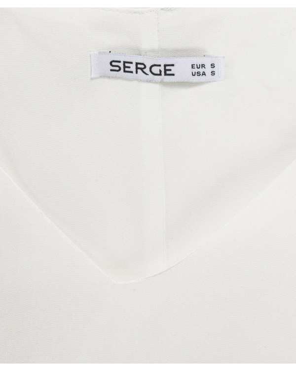 تاپ زنانه سفید سرژه Serge کد 202648 - تصویر 7