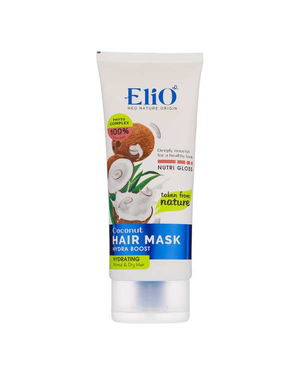 ماسک مو مغذی و آبرسان هیدرابوست الیو Elio مناسب موهای معمولی و خشک 200ml